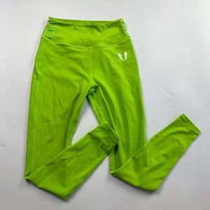 Firm abs green leggings womens US small